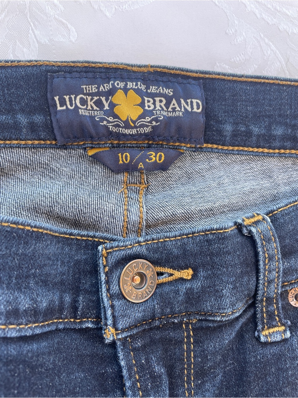 Lucky Brand Dark Blue Flare Jeans